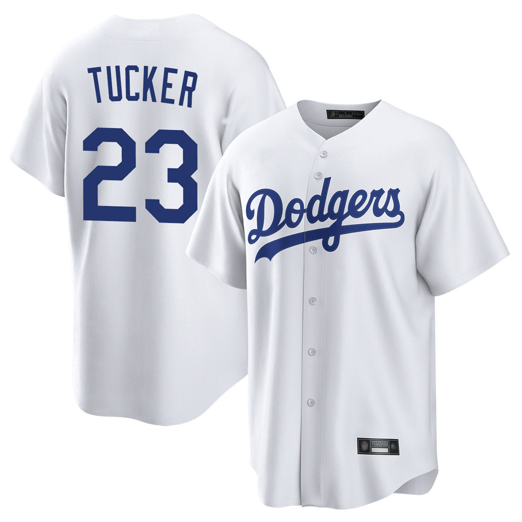 MATTH LA.Dodgers #23 Kyle Tucker Player White Game Home Stitched Jerseys