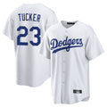MATTH LA.Dodgers #23 Kyle Tucker Player White Game Home Stitched Jerseys