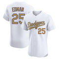 MATTH LA.Dodgers #25 Tommy Edman Player Gold Limited Elite Home Stitched Jerseys