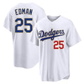 MATTH LA.Dodgers #25 Tommy Edman Player Gold White 2026 Collection Stadium Limited Stitched Jerseys