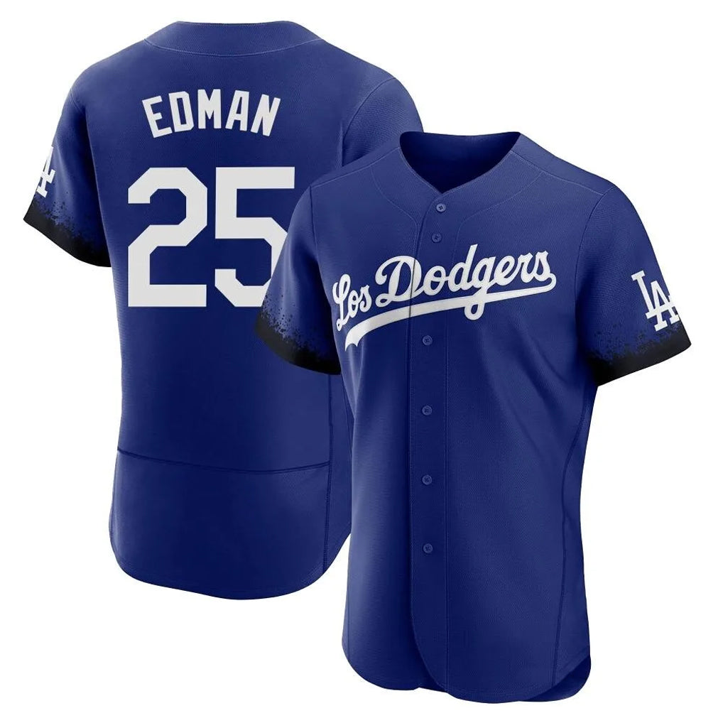 MATTH LA.Dodgers #25 Tommy Edman Player Royal City Connect Elite Home Stitched Jerseys
