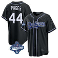 MATTH LA.Dodgers #44 Andy Pages Player Black World Series Meet Carbon Limited Home Stitched Jerseys