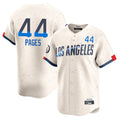 MATTH LA.Dodgers #44 Andy Pages Player Cream City Connect Limited Home Stitched Jerseys