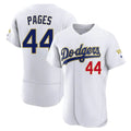 MATTH LA.Dodgers #44 Andy Pages Player Gold White 2026 Collection Stadium Limited Elite Stitched Jerseys