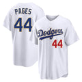 MATTH LA.Dodgers #44 Andy Pages Player Gold White 2026 Collection Stadium Limited Stitched Jerseys