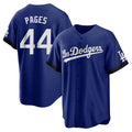 MATTH LA.Dodgers #44 Andy Pages Player Royal City Connect Home Game Stitched Jerseys