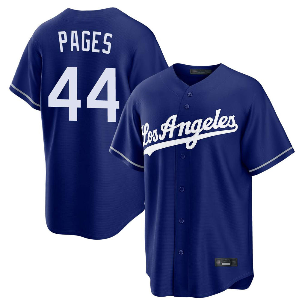 MATTH LA.Dodgers #44 Andy Pages Player Royal Game Stitched Jerseys