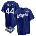 MATTH LA.Dodgers #44 Andy Pages Player Royal World Series Game Stitched Jerseys