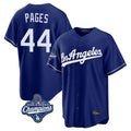 MATTH LA.Dodgers #44 Andy Pages Player Royal World Series Meet Game Stitched Jerseys