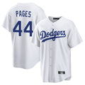 MATTH LA.Dodgers #44 Andy Pages Player White Game Home Stitched Jerseys