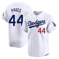 MATTH LA.Dodgers #44 Andy Pages Player White Limited Home Stitched Jerseys