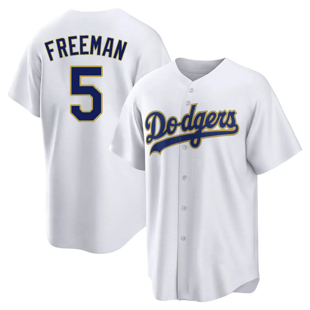 MATTH LA.Dodgers #5 Freddie Freeman Player White 2026 Collection Stadium Game Stitched Jerseys