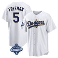 MATTH LA.Dodgers #5 Freddie Freeman Player White World Series Meet White 2026 Collection Stadium Game Stitched Jerseys