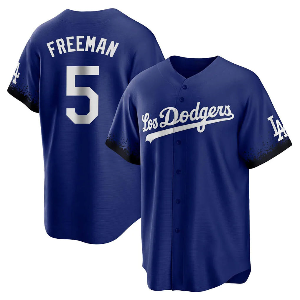 MATTH LA.Dodgers #5 Freddie Freeman Player Royal City Connect Home Game Stitched Jerseys