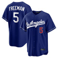 MATTH LA.Dodgers #5 Freddie Freeman Player Royal Game Home Stitched Jerseys