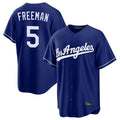 MATTH LA.Dodgers #5 Freddie Freeman Player Royal Game Stitched Jerseys