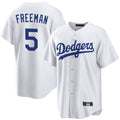 MATTH LA.Dodgers #5 Freddie Freeman Player White Game Home Stitched Jerseys