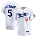 MATTH LA.Dodgers #5 Freddie Freeman Player White Limited Home Stitched Jerseys