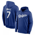 MATTH LA.Dodgers #7 Blake Snell Player Blue Limited Hoodie Stitched Jerseys