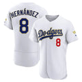 MATTH LA.Dodgers #8 Enrique Hern?¡ì?¨¦ndez Player Gold White 2026 Collection Stadium Limited Elite Stitched Jerseys