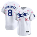 MATTH LA.Dodgers #8 Enrique Hern?¡ì?¨¦ndez Player White Tokyo Series Vapor Premier Limited Stitched Jerseys