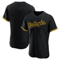 MATTH LA.Dodgers Blank Player Black Snake Skin City Limited Elite Home Stitched Jerseys
