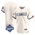 MATTH LA.Dodgers Blank Player Cream City Connect Limited Home World Series Meet Stitched Jerseys
