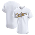 MATTH LA.Dodgers Blank Player Gold Limited Elite Home Stitched Jerseys