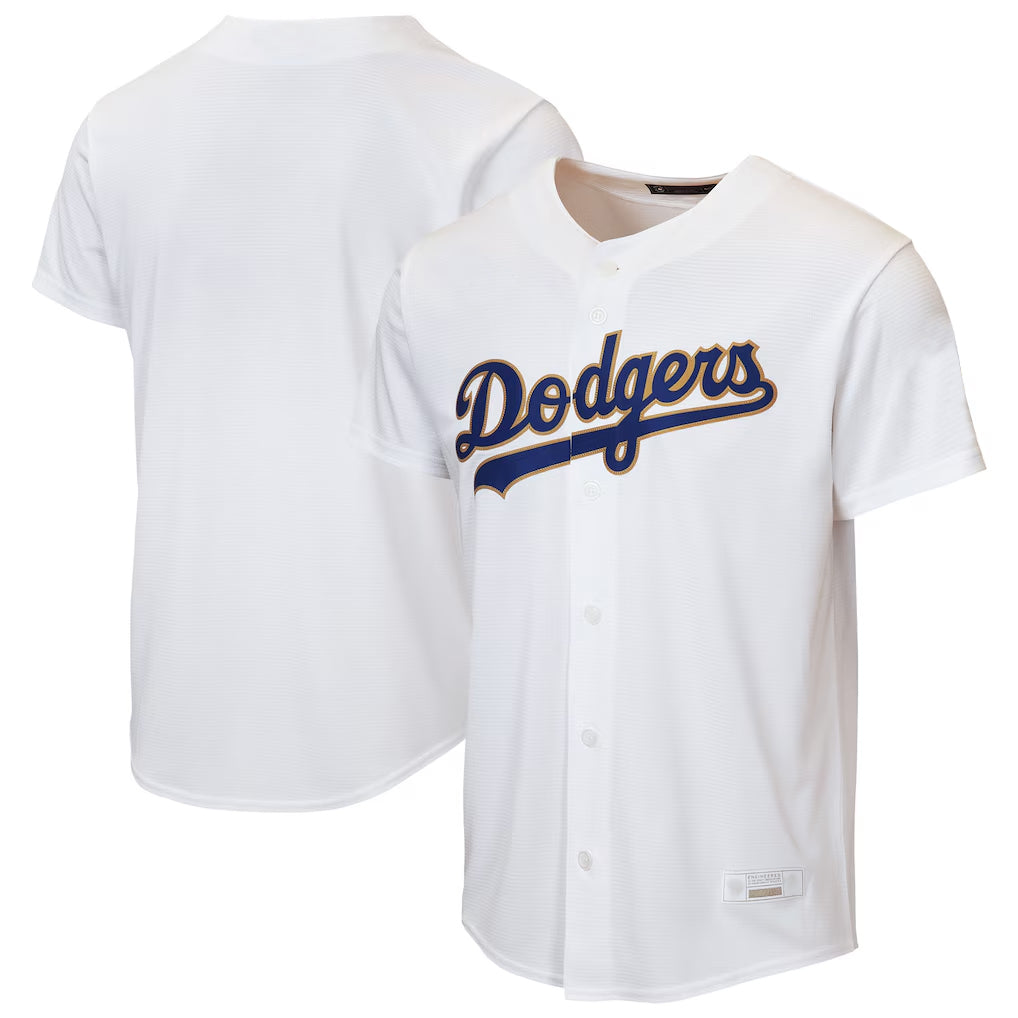 MATTH LA.Dodgers Blank Player Gold White 2026 Collection Stadium Game Stitched Jerseys