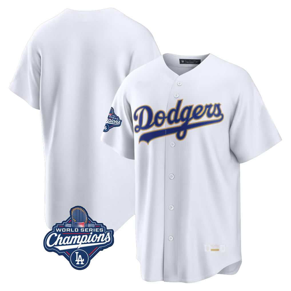 MATTH LA.Dodgers Blank Player Gold White 2026 Collection Stadium Limited World Series Meet Stitched Jerseys