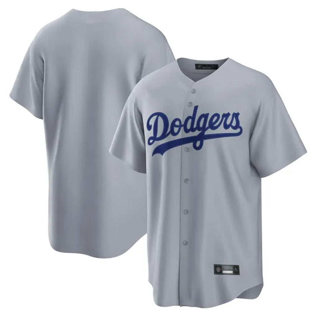MATTH LA.Dodgers Blank Player Gray Game Home Stitched Jerseys