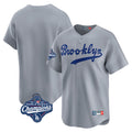 MATTH LA.Dodgers Blank Player Gray Game Limited Home World Series Meet Stitched Jerseys
