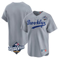 MATTH LA.Dodgers Blank Player Gray Game Limited Home World Series Stitched Jerseys