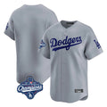 MATTH LA.Dodgers Blank Player Gray Limited Home World Series Meet Stitched Jerseys