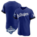 MATTH LA.Dodgers Blank Player Royal City Connect Elite Home World Series Meet Stitched Jerseys