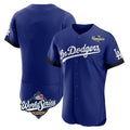 MATTH LA.Dodgers Blank Player Royal City Connect Elite Home World Series Stitched Jerseys