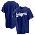 MATTH LA.Dodgers Blank Player Royal Game Stitched Jerseys