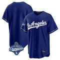 MATTH LA.Dodgers Blank Player Royal Game World Series Meet Stitched Jerseys