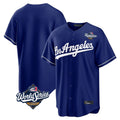 MATTH LA.Dodgers Blank Player Royal Game World Series Stitched Jerseys