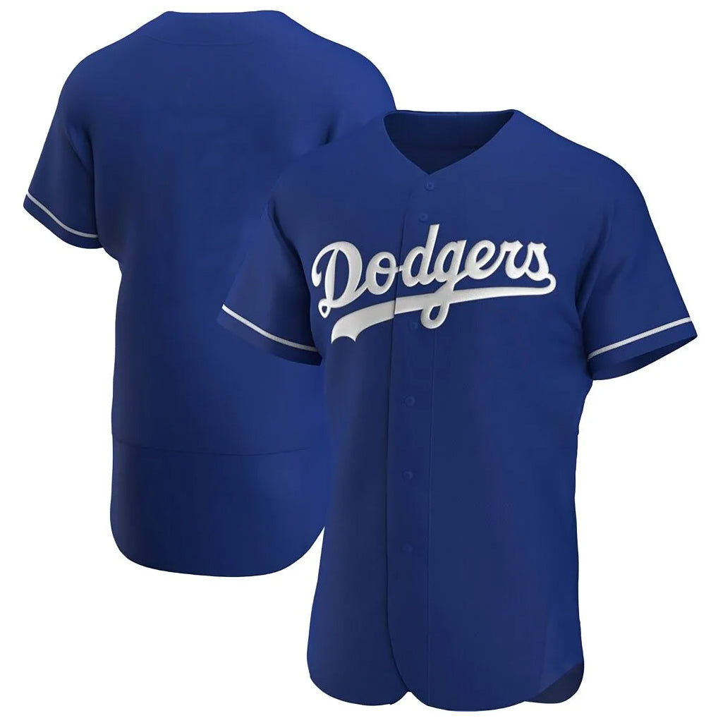 MATTH LA.Dodgers Blank Player Royal Limited Elite Home Stitched Jerseys