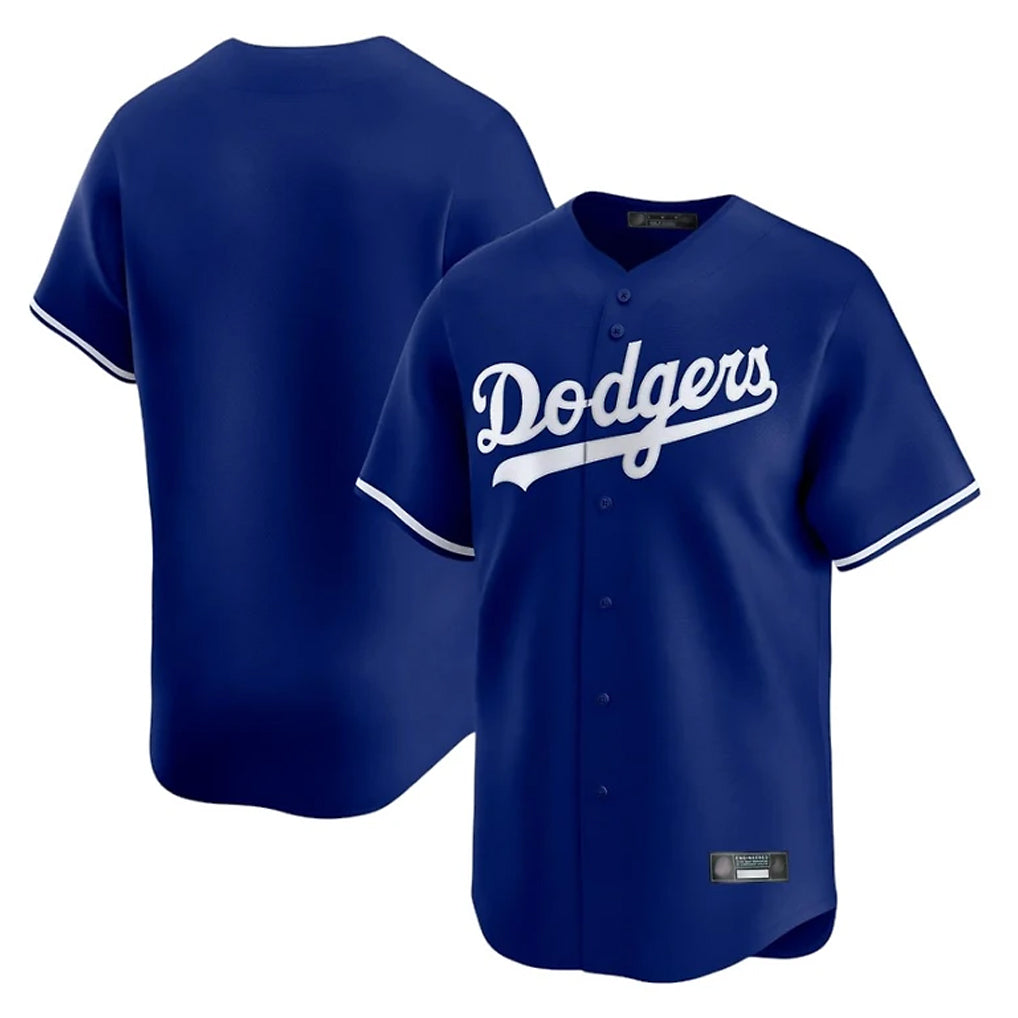 MATTH LA.Dodgers Blank Player Royal Limited Home Stitched Jerseys