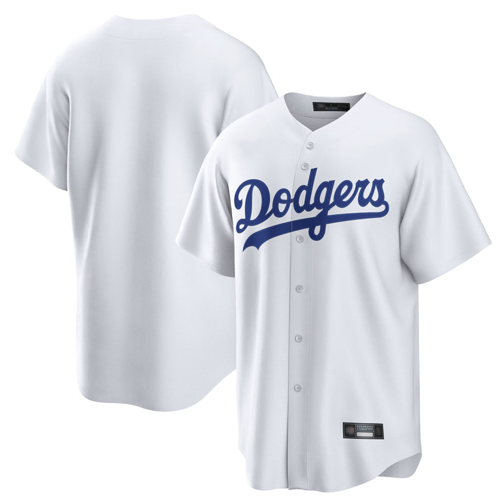 MATTH LA.Dodgers Blank Player White Game Home Stitched Jerseys