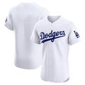 MATTH LA.Dodgers Blank Player White Limited Elite Home Stitched Jerseys