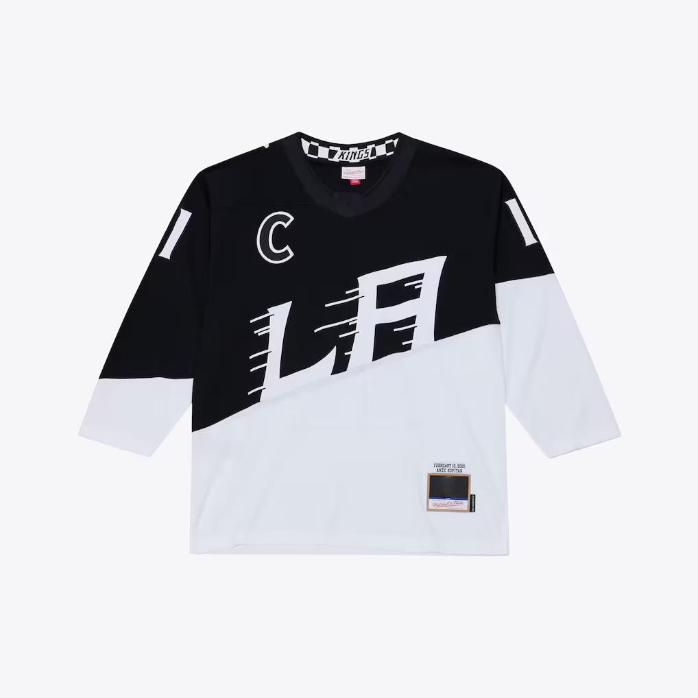 MATTH LA.Kings #11 Anze Kopitar Mitchell & Ness Black 2020 Power Play Jerseys
