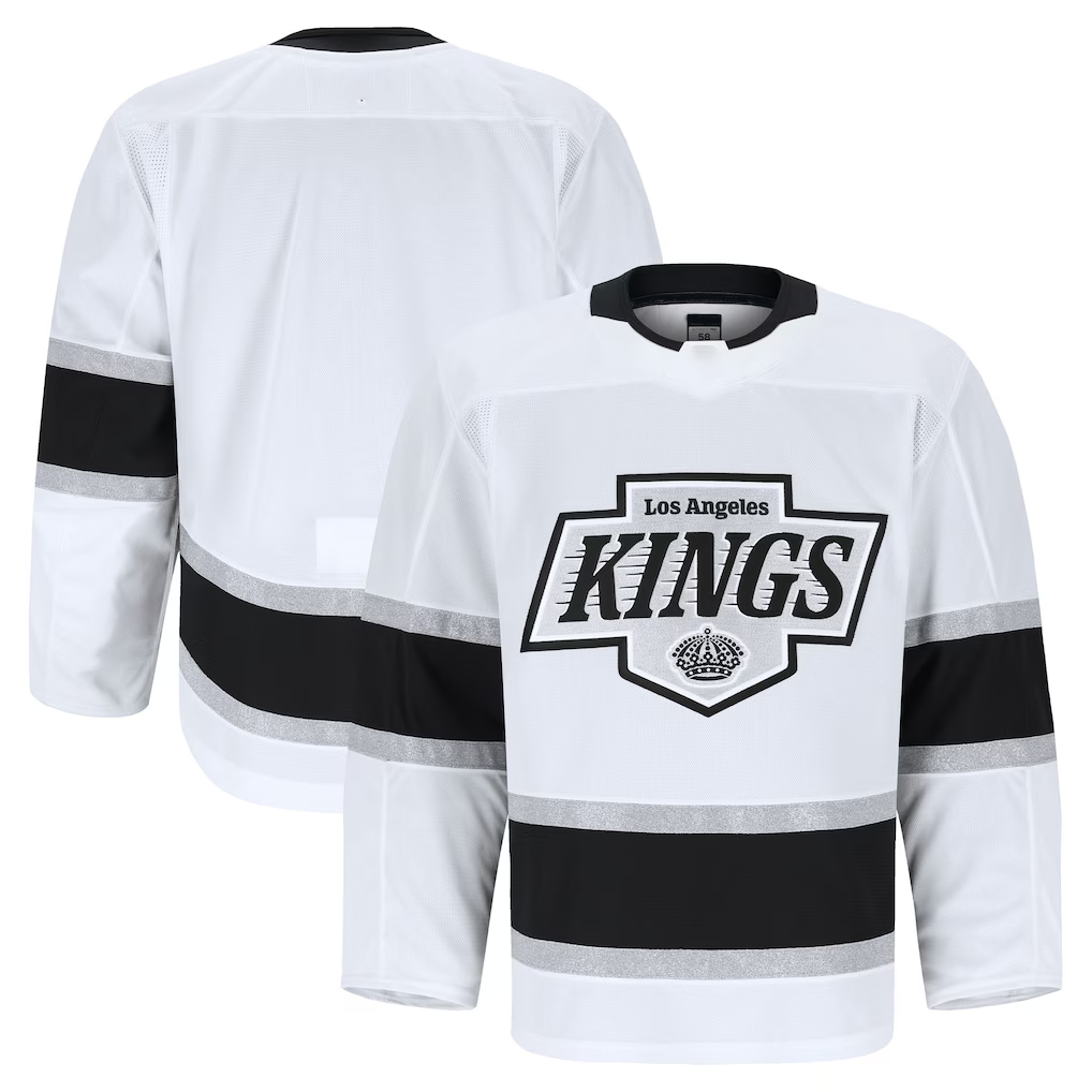 MATTH LA.Kings White Away Authentic Pro Jerseys