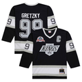 MATTH LA.Kings #99 Wayne Gretzky Black 1992-93 Power Play Jerseys
