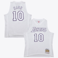 MATTH LA.Lakers #10 Steve Nash White Mitchell & Ness 2012 Day Authentic Stitched Jerseys