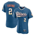 MATTH M.Brewers #2 Brice Turang Player Blue 2026 City Connect Home Limited Elite Stitched Jerseys