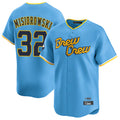 MATTH M.Brewers #32 Jacob Misiorowski Player Light Blue City Connect Home Limited Stitched Jerseys