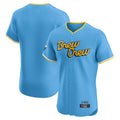 MATTH M.Brewers Blank Player Light Blue City Connect Home Limited Elite Stitched Jerseys